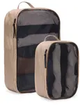 Thule sada 1 střední a 1 malý organizér Packing Cube TPCS204 | Béžová | Velikost One Size