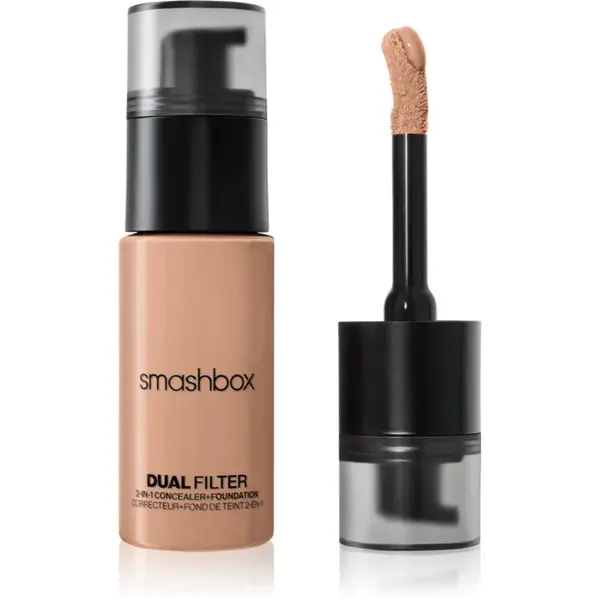 Smashbox DUAL-FILTER 2-in-1 Concealer + Foundation make-up a korektor odstín Light Medium 15 Cool 23.6 ml