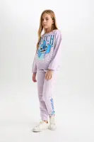 DEFACTO Girls Disney Lilo & Stitch Elastic Waist Standard Fit Jogger Sweatpants