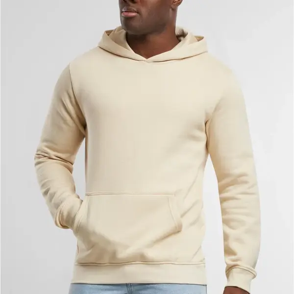 Pánská mikina Basic Essential Hoody béžová