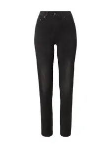 LEVI'S ® Džínsy '722 High Rise Slim'  čierny denim