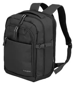 Batoh do letadla 40x20x25 Travelite Kick Off Cabin Backpack Black