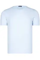 T8569 PÁNSKÉ TRIČKO S KULATÝM VÝSTŘIHEM DEWBERRY