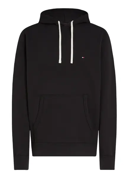 TOMMY HILFIGER Mikina 'Essential'  čierna / biela