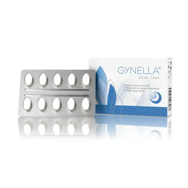 GYNELLA Silver caps 10 vaginálních kapslí