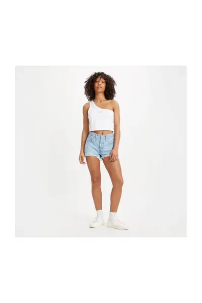 Světle modré dámské džínové kraťasy Levi's®