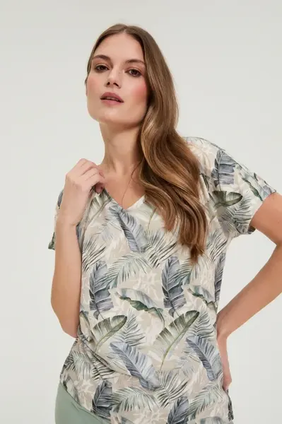 Dámské triko Marisse L.BEIGE
