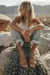 Dámské pantofle s přezkami Camel Brigid