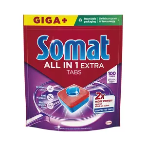 Somat All in 1 Extra tablety do myčky 100 ks
