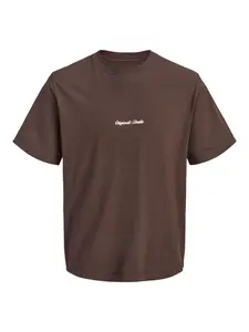 JACK & JONES Tričko 'JORNORREBRO'  čokoládová