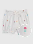 GAP Baby vzorované kraťasy organic - Holky