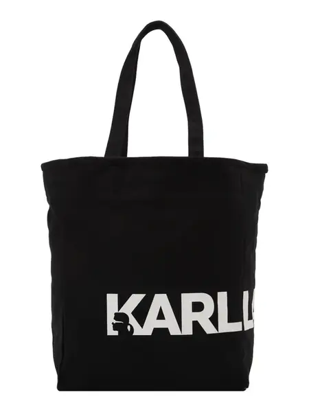 Karl Lagerfeld Shopper 'ESSENTIAL'  čierna / biela