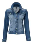 heine Prechodná bunda  modrá denim