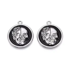 Alloy Enamel Pendants