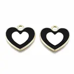 Rack Plating Alloy Enamel Pendants