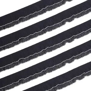 6 Yards 2-Layer Polyester Pleated Ribbon