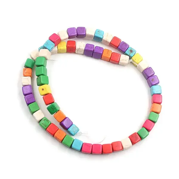 Synthetic Turquoise Beads Strands