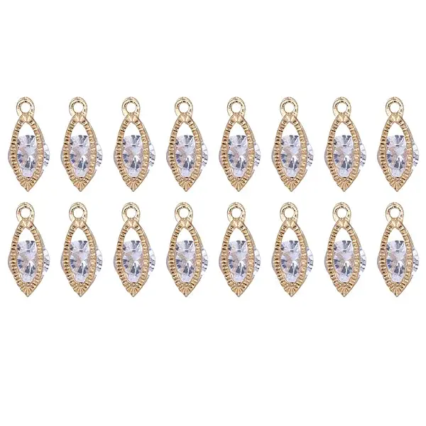 Alloy Micro Pave Cubic Zirconia Pendant