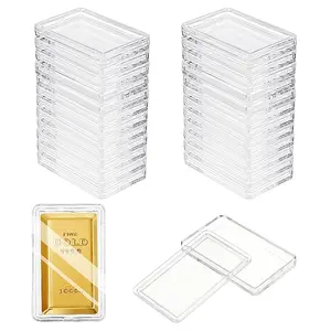 Rectangle PVC Plastic Coin Display Box