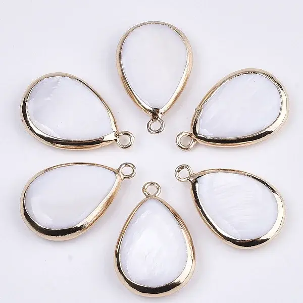 Natural Freshwater Shell Pendants