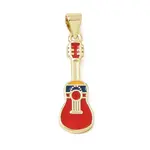 Brass Enamel Pendants
