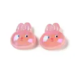 Glitter Plated Animal Resin Cabochons