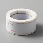 Rectangle Date Blank Stickers