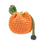 1Pc Tangerine Woolen Crochet Wallets