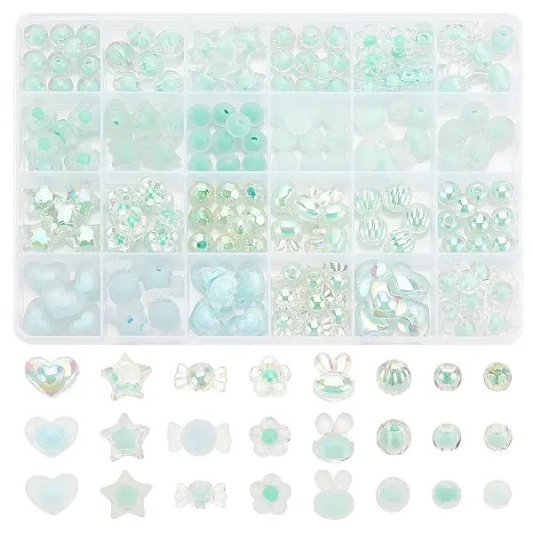 Transparent Acrylic Beads