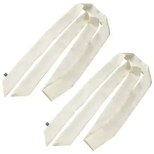 Long Polyester Silk Scarf for Women Girls
