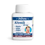 MEDPHARMA Kremík 30 mg + Biotín + PABA 107 tabliet