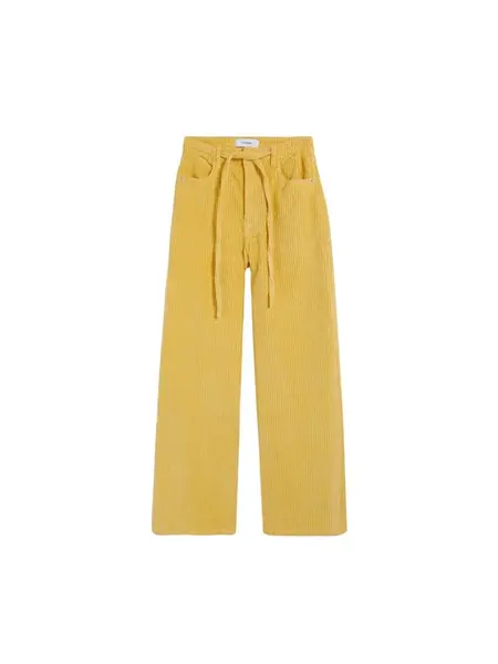 Scalpers Nohavice  horčicová