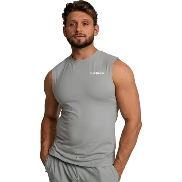 GymBeam TRN Pánské tílko, šedá, velikost