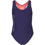 Lotto KARYNA Dívčí jednodílné plavky, tmavě modrá, velikost 140-146