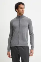 Vlněný svetr HUGO San Jorge-M černá barva