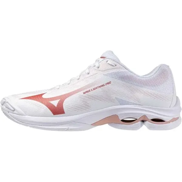 Mizuno WAVE LIGHTNING PRO W Dámska volejbalová obuv, biela, veľkosť 38