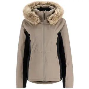 Spyder VIDA Dámska lyžiarska bunda, hnedá, veľkosť