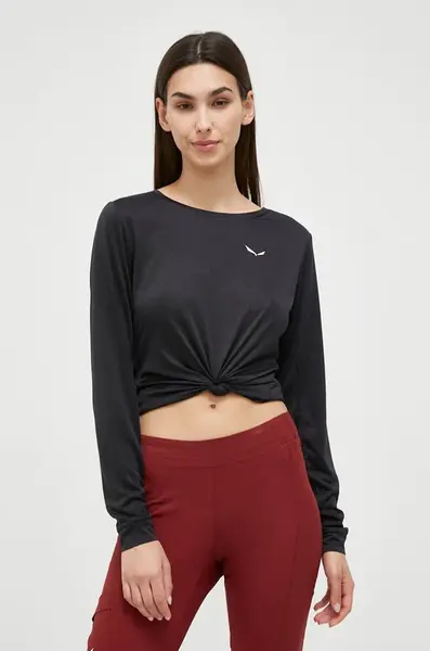 Funkční triko s dlouhým rukávem Salewa Puez Melange Dry