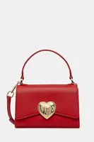 Kožená kabelka Love Moschino