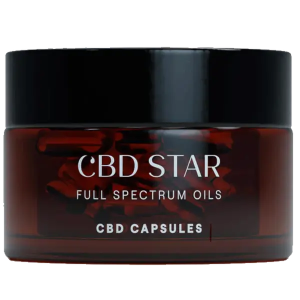 cbdstar CBD Kapsle 1000mg - 30 kapslí Full Spectrum CBD, 30 cps