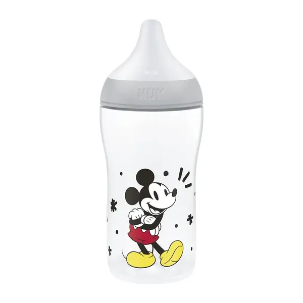 NUK Perfect Match Láhev Disney Mickey 3m+ 260 ml 1 ks grey