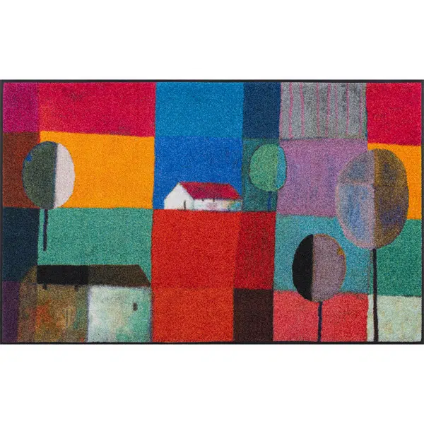 Esposa DVEŘNÍ ROHOŽKA, 75/120 cm, vícebarevná
