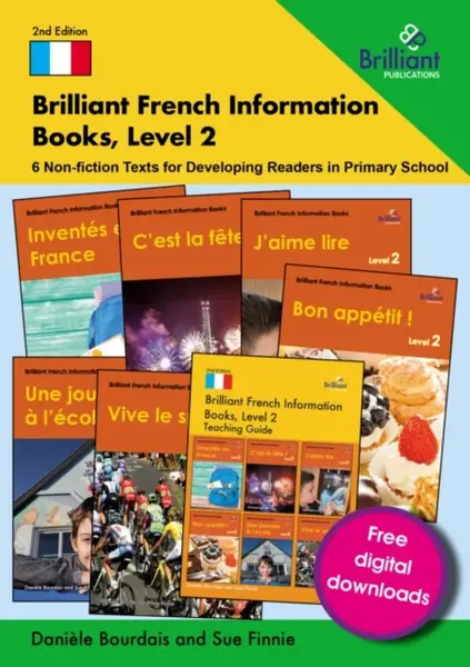 Brilliant French Information Books, Level 2 - Daniele Bourdais, Sue Finnie