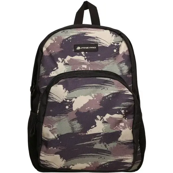 ALPINE PRO HERWO Detský ruksak, čierna, veľkosť