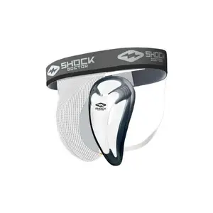 Shock Doctor 213 SUPPORTER WITH BIOFLEX CUP Suspenzor, biela, veľkosť