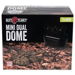 REPTI PLANET Osvětlení Mini Dual Dome 2x40W