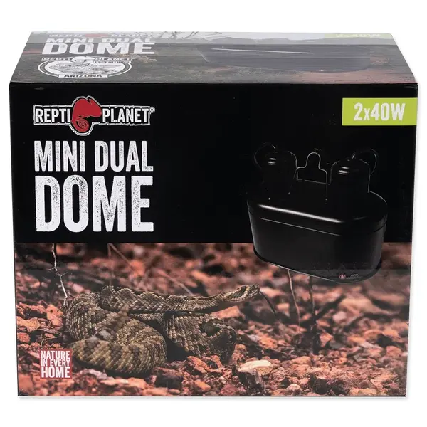 REPTI PLANET Osvětlení Mini Dual Dome 2x40W