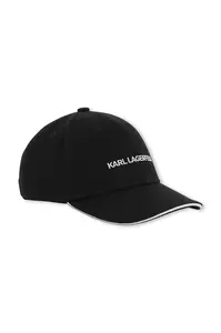 Bavlněná baseballová čepice Karl Lagerfeld