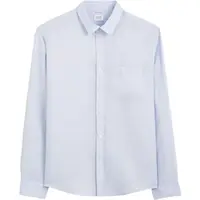 CELIO DAFLIX Pánská lněná košile, světle modrá, velikost