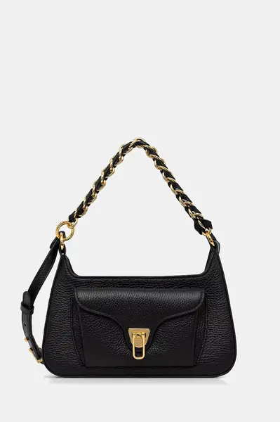 Kožená kabelka Coccinelle